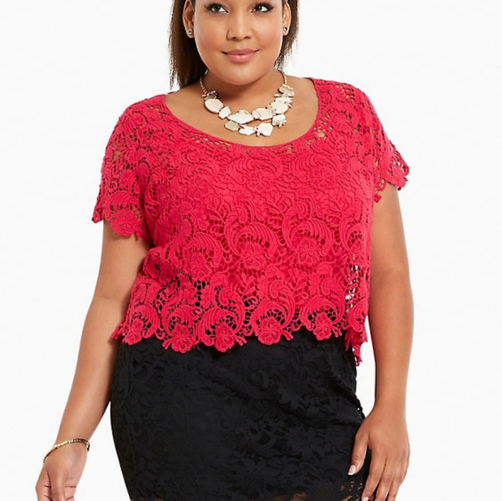 Crochet crop top